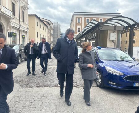 Il Ministro Casellati in visita nella città dell’Aquila