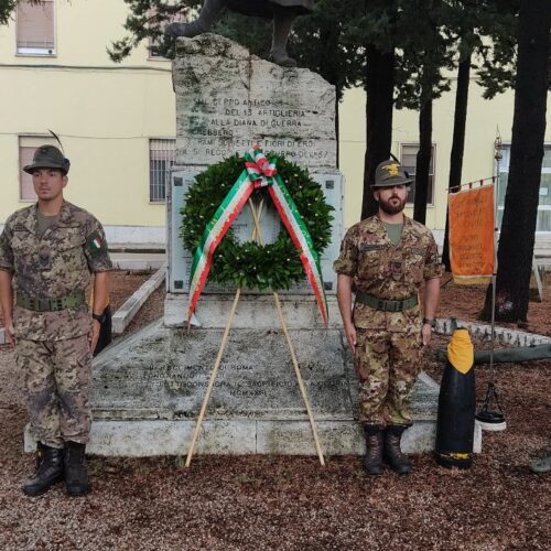 Raduno degli artiglieri del 17°, 33° e 48° Reggimento alla Caserma Pasquali