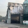 Capannone Asm a fuoco