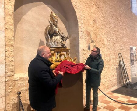 Inaugurazione restauro busto Celestino V
