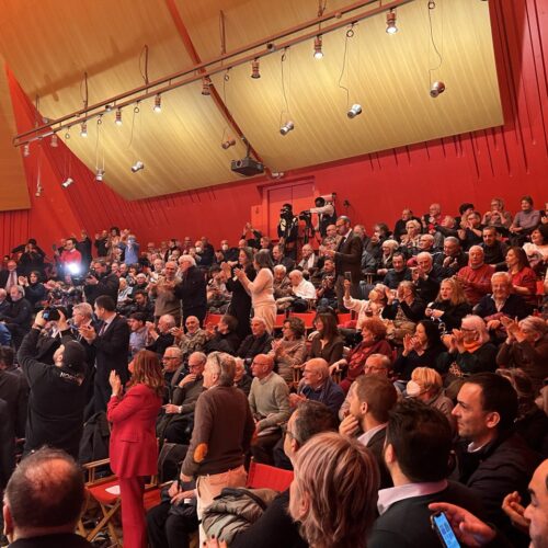 Schlein a L’Aquila per D’Amico