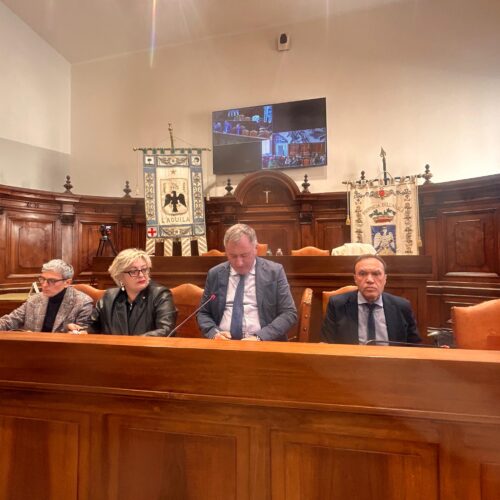 Primo Consiglio provinciale palazzo Margherita 11/1/2024