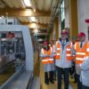 Visita di Marsilio e Lollobrigida negli stabilimenti di Coca Cola e Covalpa