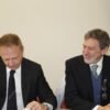 Visita di Marsilio e Lollobrigida negli stabilimenti di Coca Cola e Covalpa