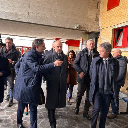 Visita del ministro Schillaci a L’Aquila