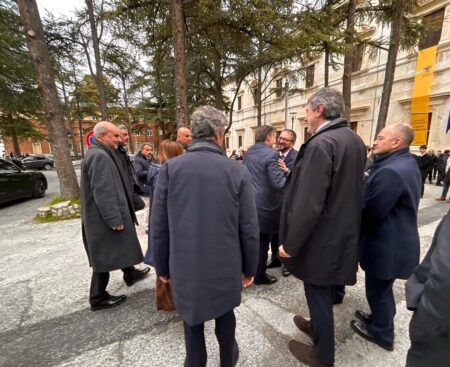 Visita del ministro Schillaci a L’Aquila