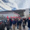 Manifestazione sede Asl 1 contro chiusura Nuclei di cure primarie