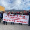 Manifestazione sede Asl 1 contro chiusura Nuclei di cure primarie
