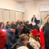 Manifestazione sede Asl 1 contro chiusura Nuclei di cure primarie