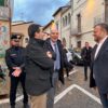 Matteo Salvini in visita a Barisciano