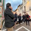 Matteo Salvini in visita a Barisciano
