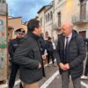 Matteo Salvini in visita a Barisciano