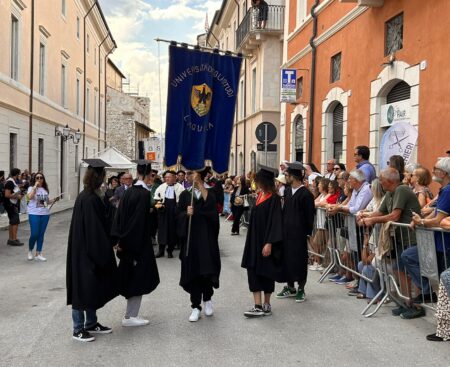 Perdonanza 2024: il corteo della Bolla