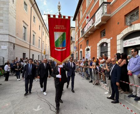 Perdonanza 2024: il corteo della Bolla