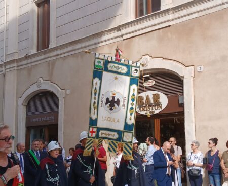 Perdonanza 2024: il corteo della Bolla