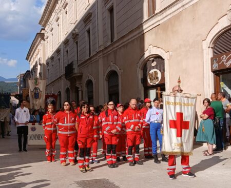 Perdonanza 2024: il corteo della Bolla