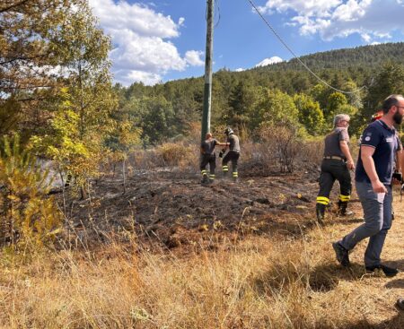 Incendio a Roio 5 agosto 2024