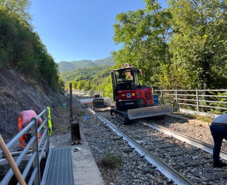 Lavori linea ferroviaria Sulmona – L’Aquila