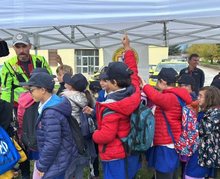 Manifestazione con le scuole caserma Pasquali 8/10/24