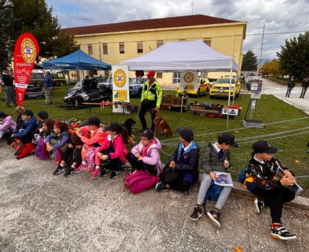 Manifestazione con le scuole caserma Pasquali 8/10/24