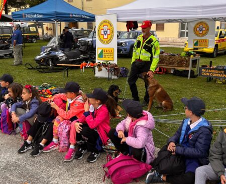 Manifestazione con le scuole caserma Pasquali 8/10/24