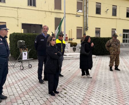 Manifestazione con le scuole caserma Pasquali 8/10/24