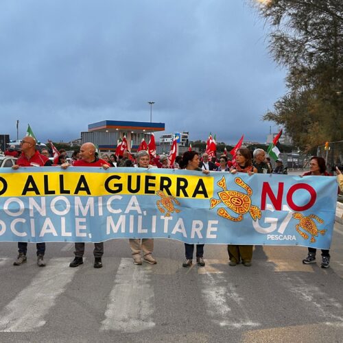 G7 Pescara: corteo coordinamento “No G7”