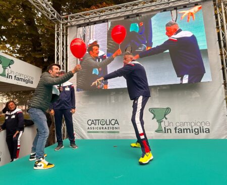 “Un campione in famiglia”: Lucchetta, Panatta e Graziani all’Aquila