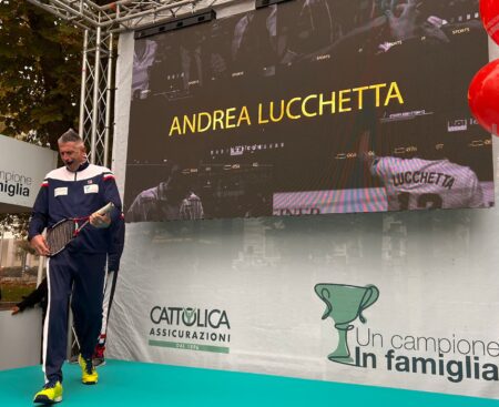 “Un campione in famiglia”: Lucchetta, Panatta e Graziani all’Aquila