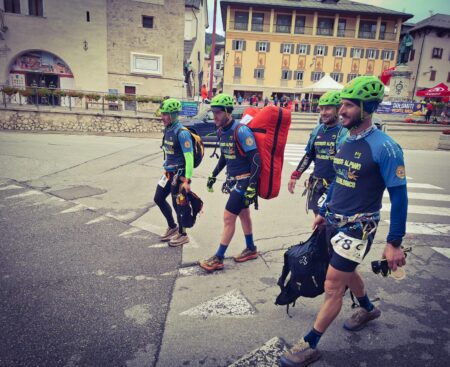 CNSAS Abruzzo alla Dolomiti Rescue Race