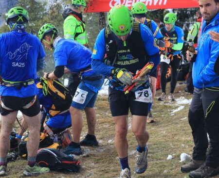 CNSAS Abruzzo alla Dolomiti Rescue Race