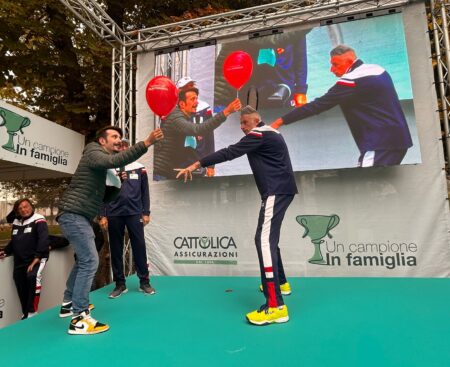 “Un campione in famiglia”: Lucchetta, Panatta e Graziani all’Aquila