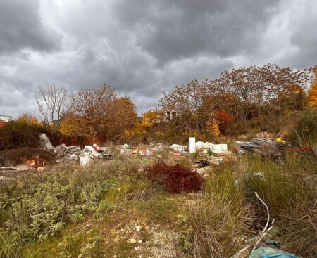 Discarica via Aldo Moro L’Aquila