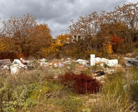 Discarica via Aldo Moro L’Aquila