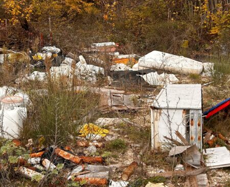 Discarica via Aldo Moro L’Aquila