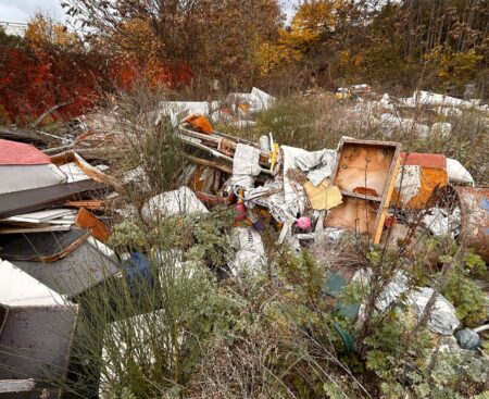 Discarica via Aldo Moro L’Aquila