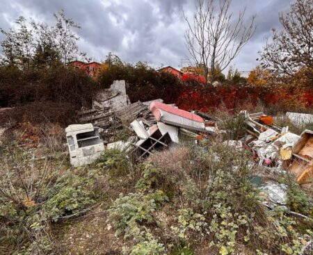 Discarica via Aldo Moro L’Aquila