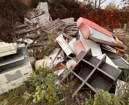 Discarica via Aldo Moro L’Aquila