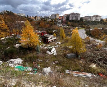 Discarica via Aldo Moro L’Aquila