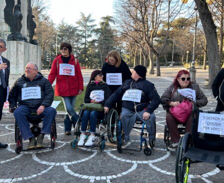 Sit in cgil-carrozzine determinate Consiglio regionale