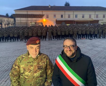 L’Aquila: arrivo dei 550 volontari in ferma iniziale caserma G.Pasquali