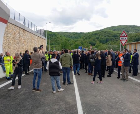 Inaugurazione nuovo lotto della superstrada L’Aquila–Amatrice