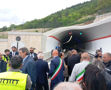 Inaugurazione nuovo lotto della superstrada L’Aquila–Amatrice
