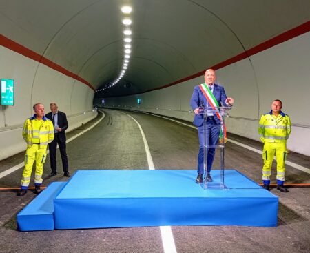 Inaugurazione nuovo lotto della superstrada L’Aquila–Amatrice