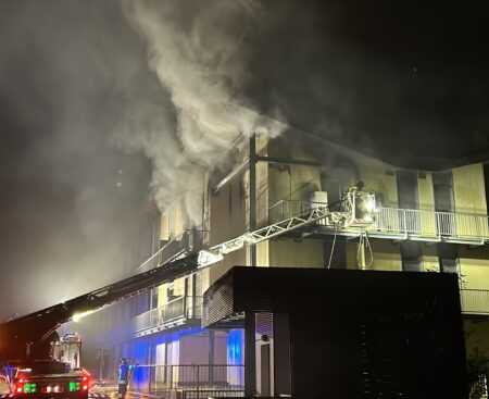 Incendio progetto C.A.S.E. Bazzano
