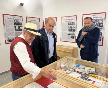 Inaugurazione Casa del Popolo a Castel del Monte con Nicola Zingaretti