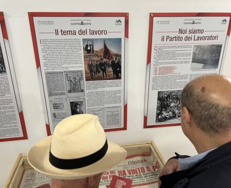 Inaugurazione Casa del Popolo a Castel del Monte con Nicola Zingaretti