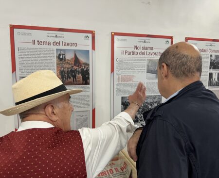 Inaugurazione Casa del Popolo a Castel del Monte con Nicola Zingaretti