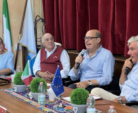 Inaugurazione Casa del Popolo a Castel del Monte con Nicola Zingaretti