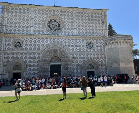 Giubileo dei Giovani: oltre trecento in pellegrinaggio a Collemaggio